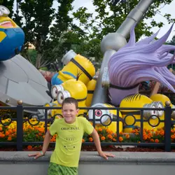 Universal park. Миньоны.