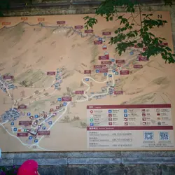 Карта Великой Китайской Стены